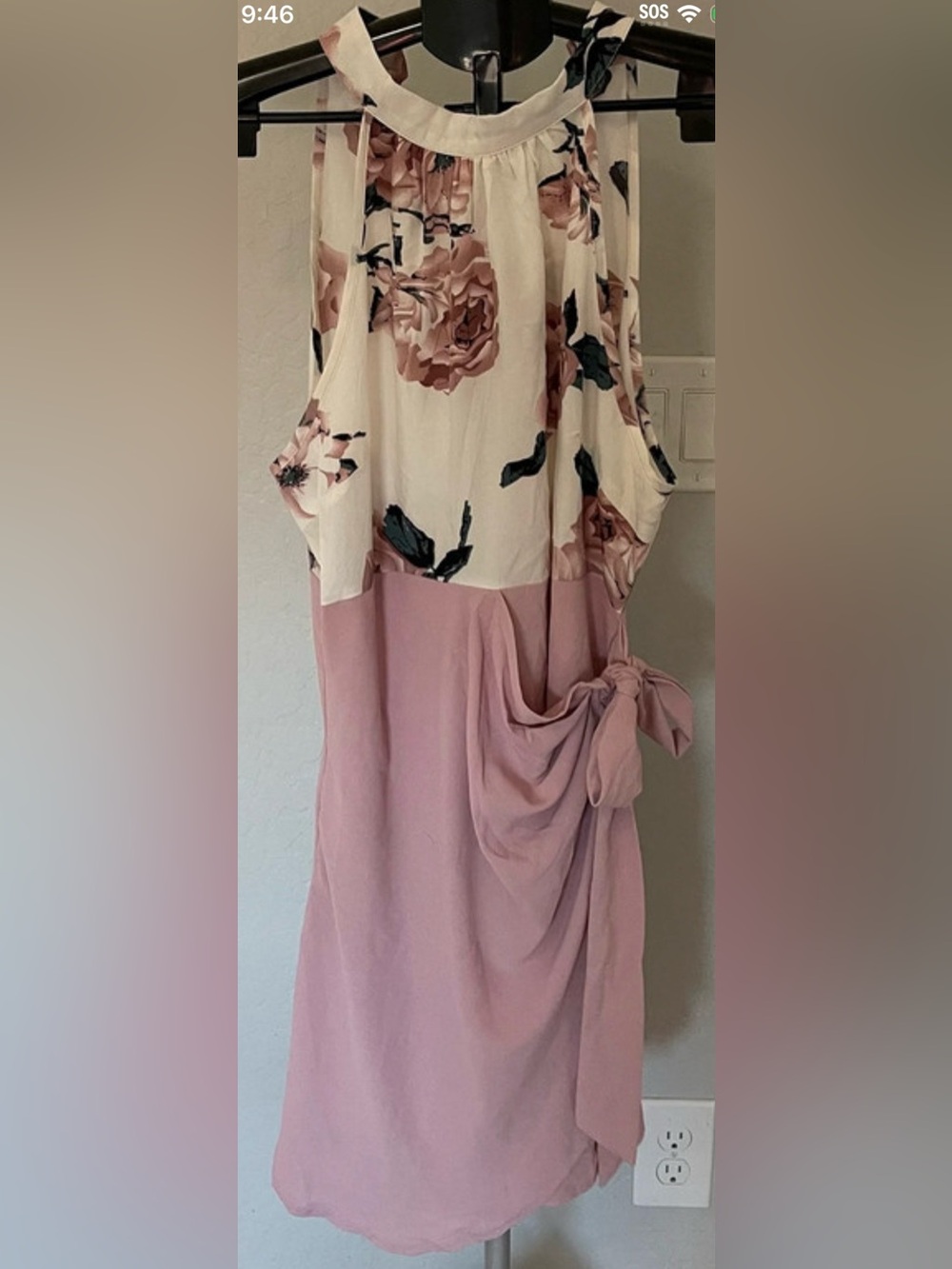SHEIN Black Label with Pink Edge Stitching